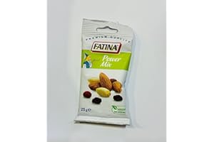 ITDSTORE Fatina Fruit Snack - Power Mix - Assortimento di Frutta secca,Frutta disidratata ed Arachidi - 26 Pacchetti Monodose da 25 g