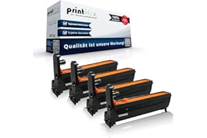 PRINT-KLEX 4 x XXL unités à tambour compatibles pour OKI C 5650 N C5650 N C5650 DN C5650 N C de 5650 N C5650DN C de 5650dn C 5750 N C5750 N C 5750 DN C de 5750 N C5750 N C de 5750dn C5750dn – Noir/Cyan/Magenta/Jaune, Office Pro Serie