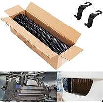 Griglia In Alluminio Per Paraurti Auto - 100x33 Cm Con Ganci | Nero - Foto 13