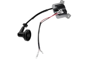 Hicello 62mm Bobina de encendido reemplazo para recortadora CG430 CG520 para cortador de cepillo 43CC 52CC para Bicicleta de Bolsillo de 2 Tiempos 43cc (405) y 49cc (445) para desbrozadora
