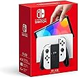 Nintendo Switch (OLED model) with White Joy-Con