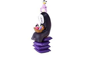 Ensky Benelic Spirited Away - No-Face Nosechara Assortment Stacking Figure, Studio Ghibli Via Bandai Official Merchandise