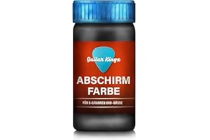 Martenbrown Schermatura vernice 50ml I Schermatura conduttiva I Schermatura vernice di Guitar Kingz