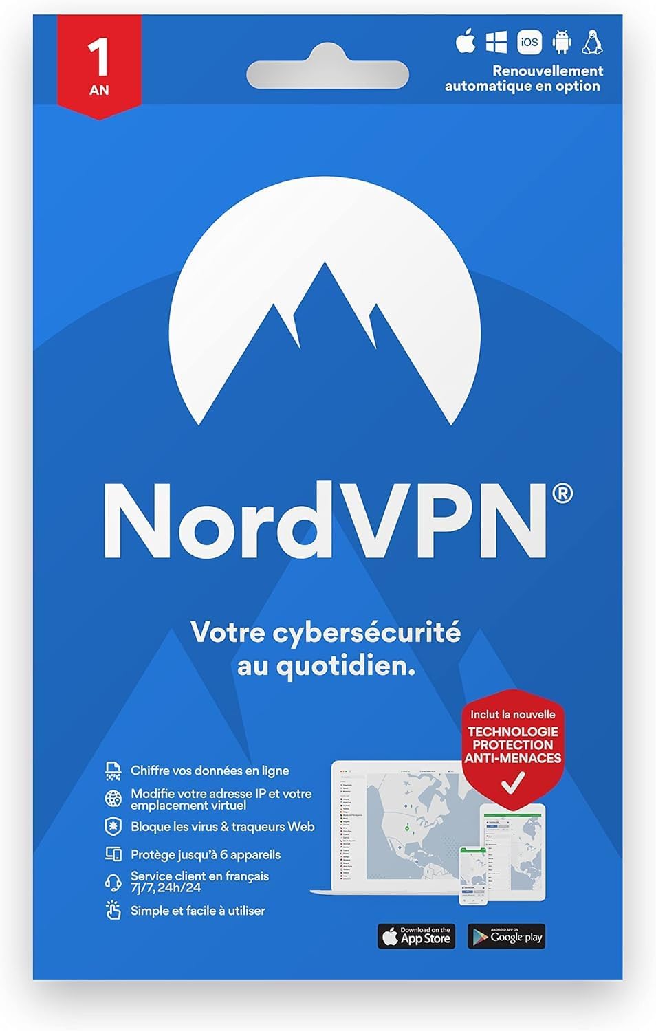 Avis d'Expert & Test Approfondi : NordVPN Standard 10 Appareils 1 an VPN Cybers (Sélection)