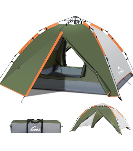 Clostnature Camping Zelt 2 Personen, Zelte Wasserdicht mit Vorraum, Leicht