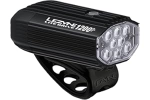 Lezyne Lite Drive Feu avant de vélo LED blanche pour route, montagne, gravier, rechargeable par USB