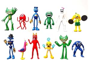 Zhongkaihua Figura de anime Garten of Banban, figuras de acción de personajes, estatua de modelo, coleccionables, adornos de escritorio (5-10 cm, 12 piezas-1)