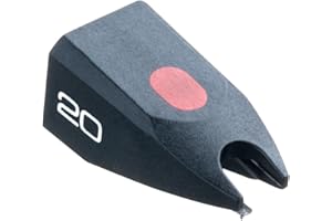 Ortofon Stylus 20 - stilo di ricambio per OM 20, Super OM 20, OMB 20 e OMP 20 - diamante ellittico nudo