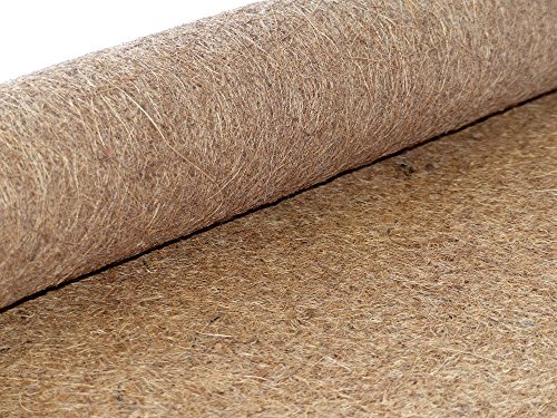 Winterschutz Kokosfaser Matte Gartenvlies Unkrautmatte Unkrautvlies Wintervlies – 150 x 50 cm – natur - 2