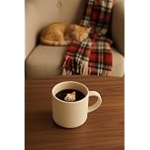 Mithra Life Kedi Fig&uuml;rl&uuml; 250 ml Seramik &Ccedil;ay Kahve Kupası MIT1270