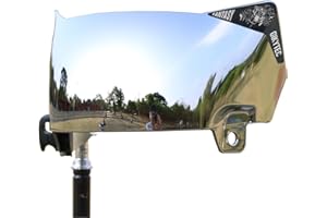 GIKYTEC Fußballvisier – Fußballhelm-Visier, beschlagfrei, kratzfest, verwendet für Riddell-Helme, Fußballhelm, Augenschutz für Jugendliche und Erwachsene