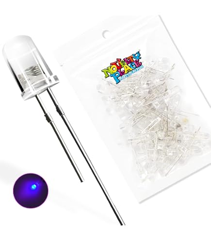Produktbild von Chanzon 100 Stück 2x3x4 Mm Blaue Gestreute LED-Dioden – Mattiert, 3 V, 20 MA, Superhell Für Arduino & Co.