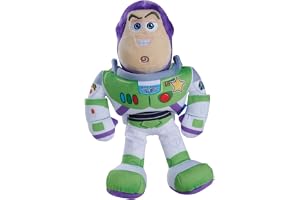 Disney Pixar Toy Story 5 Buzz Lightyear plysch – gosedjur (25 cm) av Toy Story, mjukt mjukisdjur för barn och fans, presentid