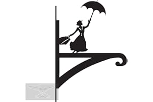 Black Country Metal Works Mary Poppins Hanging Basket Bracket