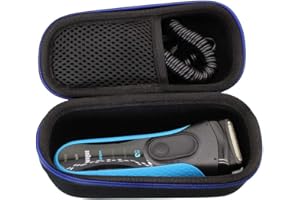 Portable Dur Voyage Cas Sac Étui pour Braun Series 3 ProSkin 3040s 3020s 3010BT 3045 3080s Wet & Dry Rasoir Électrique Rechargeable par GUBEE