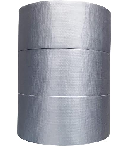 Kortpack - Lot De 24 Rouleaux De Ruban Adhésif Renforcé Gris (Duct Tape), 48 Mm X 50 M - Idéal Pour Réparations Et Bricolage