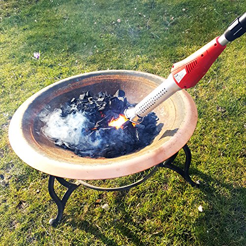 BRAST Unkrautvernichter Thermoflamm Bio Electro 2.000 Watt Heißluft Abflammgerät Unkrautbrenner Teleskopstiel Grillzünder Grillanzünder - 3