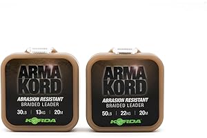 Korda Arma Kord - Cavo intrecciato resistente all'abrasione