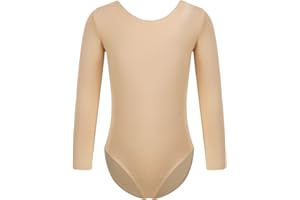 ‎TIAOBUG TiaoBug Mädchen Ballett Body Trikot Kinder Kurzarm Langarm Ballettanzug Turnanzug Gymnastikanzug