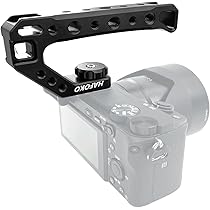 Quick Release Top Handle Grip With Cold Shoe & 15mm Rod Clamp - For EachRig/Tilta BMPCC 4K/6K Camera Cage