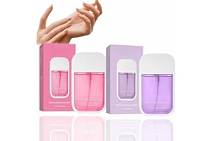QINZIEN 2pcs Mist Hydrating Hand Sani-tizer Spray Set for Adults,Travel Hand Sani-tiser for Daily,Ha/nd S/ani-tiser Mini,Spray Han/d San/i-tizer,Pocket Ha/nd Sa/niti-ser(Strawberry and Lavender)