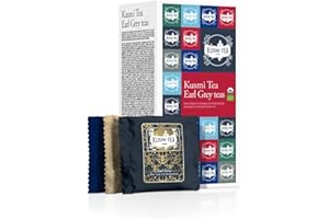 ‎KUSMI TEA Kusmi Tea - Geschenkset Earl Grey Blends Bio - Schwarzer Tee für Frauen und Männer - Eine Auswahl von 6 ikonischen Schwarztee-Sorten, 24 Teebeutel - Idee Geburtstagsgeschenk