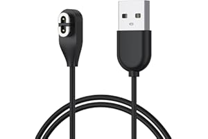 Vancle Charger for Shokz Charging Cable, Magnetic USB Charger compatible for Shokz OpenRun Pro,OpenRun,OpenRun Mini,OpenComm Bone Conduction Headphones, Aeropex AS800 (100cm (USB))