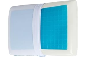 Luff Mayfair Cooling Gel Firm Memory Foam Pillow Guaranteed Better Sleep
