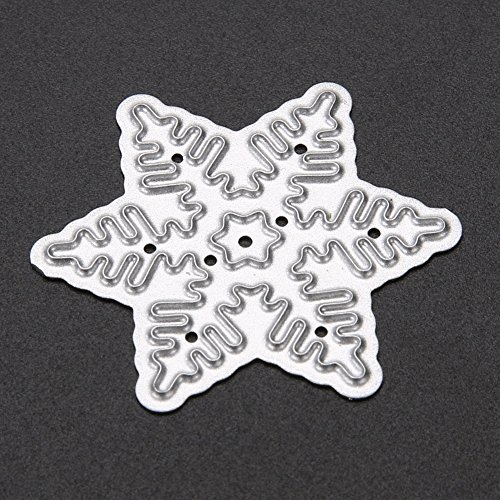 Demiawaking Stanzschablonen Metall Schneiden Schablonen für DIY Scrapbooking Album, Schneiden Schablonen Papier Karten Sammelalbum Dekor (06) - 5