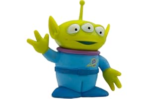 Bullyland 12765-Figura, Walt Disney Toy Story 3, Alien, Alta Circa 7 cm, Figura Dipinta a Mano, Senza PVC, per Bambini per Il Gioco d'immaginazione, Colore Bianco, 12765