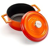 Lava D&ouml;k&uuml;m Yuvarlak Tencere, Trendy, 16cm, Turuncu