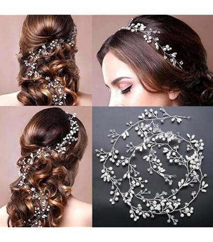 Beaupretty Tiara Da Sposa Con Pettine E Strass Cristallo 15,4 Cm Accessorio Capelli