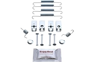 Bigg Red - Rear Parking Brake Shoe Fitting Kit - Compatible with CR-V 2006 Onwards