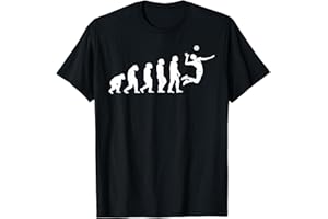 Évolution Volleyball Ballon Balle de Volley-ball Volleyball T-Shirt