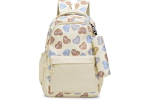 PROTAURI Zaino per Ragazze Ragazzi Bambini Zaino Scolastico Leggero con Astuccio per Matite Zaino Impermeabile Casual per Studenti da 7-12 Anni