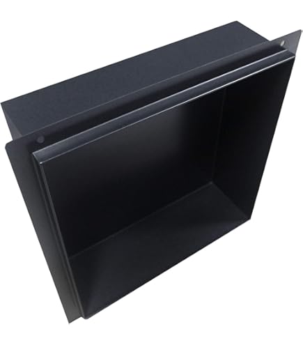 Nicchia Da Parete BERNSTEIN Senza Cornice - Acciaio Inox 30x60x10 Cm - Con Ripiano Portaoggetti - Foto 3