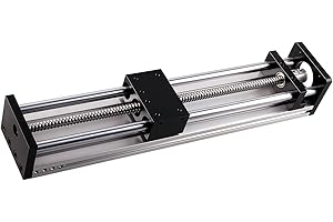 BEVDICNC Effektiver Federweg Duale optische Achsenführung 150mm SFU1605 Länge Kugelumlaufspindel Linearführung Gleitschiene für die Automatisierungsindustrie