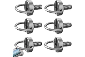 RAROUYI 6 pezzi M4 barre in acciaio inox per telecomando Dji Mini 3 Pro Rc, installazione rapida vite in metallo, accessori mini 3 Pro, 304 barre per il collegamento della tracolla con telecomando Dji Rc