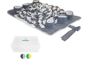 Pawfect Family® Snuffle Mat for Dogs and Cats | Interactive Sniffing Toy Against Boredom | Sniff Foraging Carpet for Mental Stimulation, Brain Game & Nosework Training