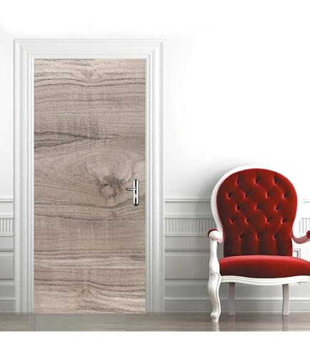 Sticker Porte Trompe-l'œil Cinéma 80x200cm - Vinyle Autocollant, Facile à Poser Et Retirer, Décoration Salon Ou Chambre - 12
