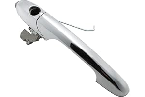 MangWany Maniglia F-iat 500 ABARTH 500 porta esterna anteriore sinistra lato guida sinistro Maniglia Della Portiera Auto 735485875 68069943AC Cromo