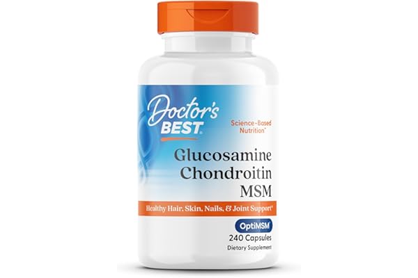 Doctor's Best Glucosamine Chondroïtine Msm 240 Gélules