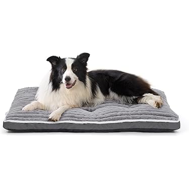 Hondenmat en kattenmat, wasbaar hondenbed, koelmat gevuld met water, voor thuis, onderweg of in de auto, 60 x 90 cm, XL, windmolen blauw