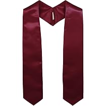 Étole De Graduation Unisexe GraduationMall - 16 Couleurs 60/72 Pouces