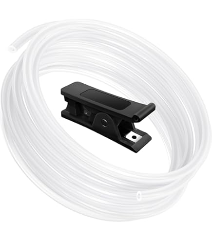 Creality K1 Tubo PTFE Per Stampanti 3D - 2.5mm ID X 4mm OD, 5 Metri Per Bambu Lab E Creality Tubo Ptfe Stampanti 3d