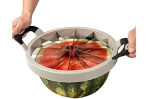‎NAVA NAVA Melonenschneider Melonenteiler MISTY für Wassermelone Ananasfrüchte mit rutschfesten Griffen