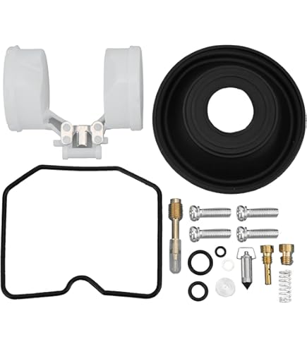 Kit De Reparación De Carburador Para Yamaha YZF R1 1998-2001 - 4 Sets Con Juntas, Válvula De Flotador, Muelles Y O-rings