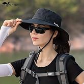 Valkyrie Outdoor G&uuml;neş Şapkası Unisex Kamp Trekking Safari Balık&ccedil;ı Şapkası UV Koruma Siyah