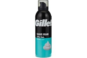 Gillette Classic Menthol Men's Shaving Foam 200ml