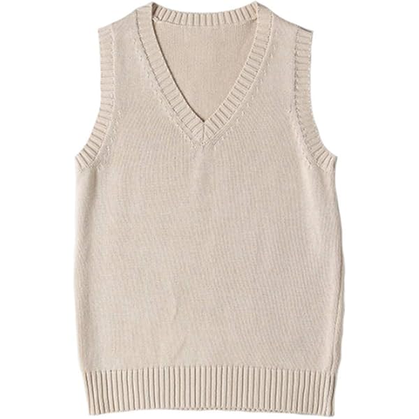 Gilet In Cotone Senza Maniche WOOKIT - Scollo A V, Unisex, 12 Colori - Foto 5